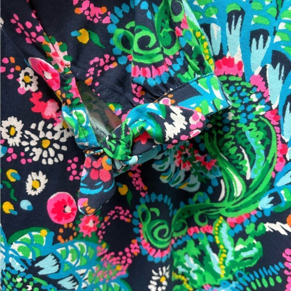 Lilly Pulitzer Long Sleeve Dress Size Large - Picture 5 of 5